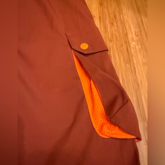 JORDAN WOMEN SPORT TUNNEL PANTS (MARS STONE / SAFETY ORANGE - Picture 16 of 16